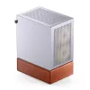 PC korpuss Jonsbo T7 Midi Tower mATX Rūdīts stikls Sudrabs