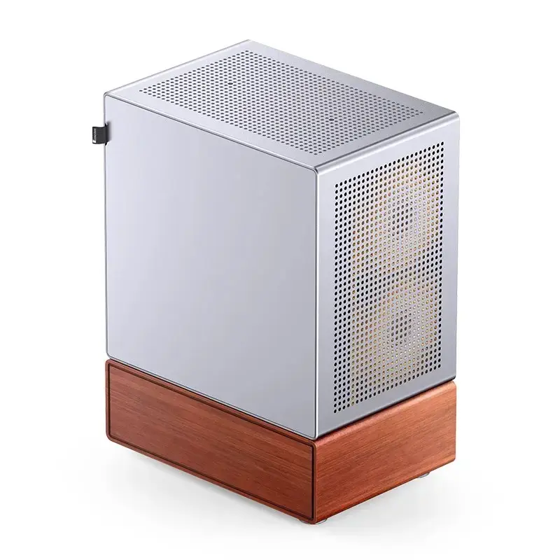 PC korpuss Jonsbo T7 Midi Tower mATX Rūdīts stikls Sudrabs