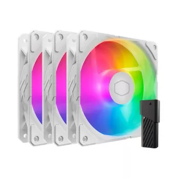 COOLER MASTER CPU Ventilatoru komplekts Sickleflow Edge 120 ArGB 3-in-1 Balts