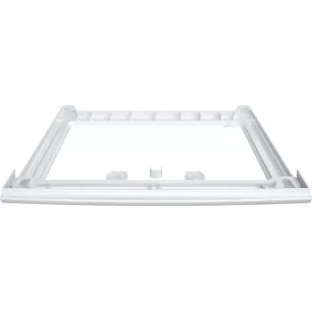 Bosch WTZ27410 žāvētāja novietošanas komplekts veļas mazgājamās mašīnas uzstādīšanai, plastmasa, platums 593 mm, dziļums 556 mm