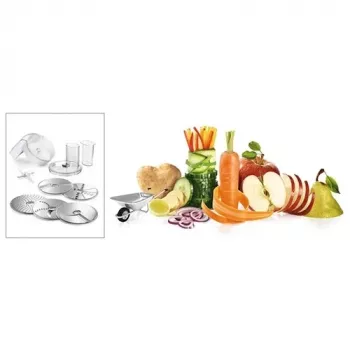 Griešanas komplekts Bosch MUZ5VL1 VeggieLove, piemērots MUM5
