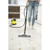 Tvaika mopu spilventiņi Karcher 2.863-299.0, 340×118×3 mm, 15 gabalu komplekts, bēšs/balts