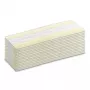 Tvaika mopu spilventiņi Karcher 2.863-299.0, 340×118×3 mm, 15 gabalu komplekts, bēšs/balts
