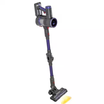 Bezvadu putekļsūcējs Adler AD 7061 Allergy-friendly PRO — 22,2 V akumulators, 30 min darbība, 0,8 L bezputekļu maiss, EPA12/HEPA13 filtrācija, 350 W max, melns