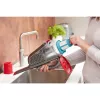 Black & Decker BHHV315J-QW bezvadu rokas putekļsūcējs bez maisiņa, melns/sarkans