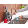 Black & Decker BHHV315J-QW bezvadu rokas putekļsūcējs bez maisiņa, melns/sarkans