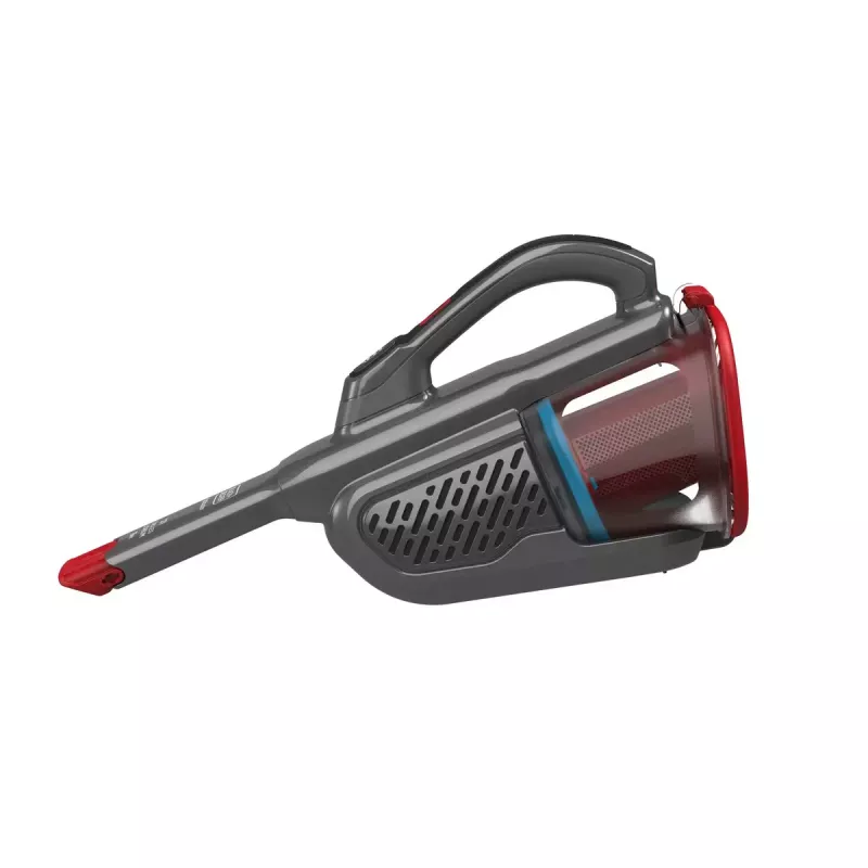 Black & Decker BHHV315J-QW bezvadu rokas putekļsūcējs bez maisiņa, melns/sarkans