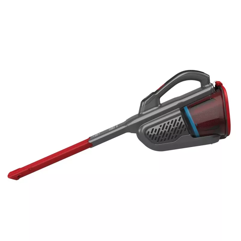 Black & Decker BHHV315J-QW bezvadu rokas putekļsūcējs bez maisiņa, melns/sarkans