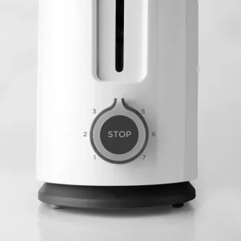 Toaster Black & Decker BXTO1001E 1 šķēle 1000 W Balts, 7 grauzdēšanas līmeņi, gara sprauga