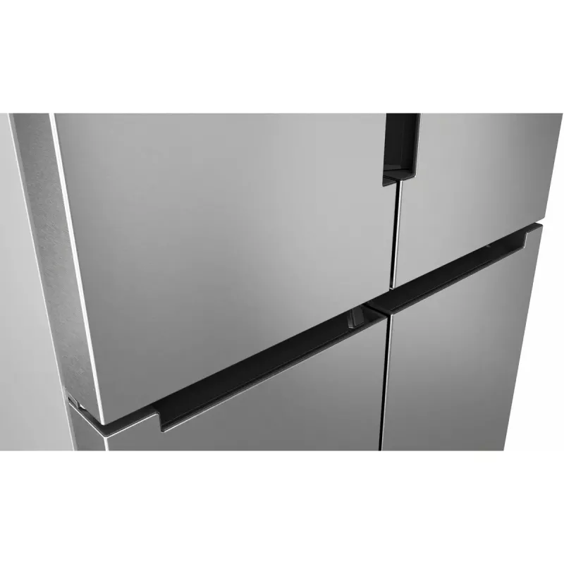 Ledusskapis ar saldētavu Bosch Serie 4 KFN96VPEA, 605 L (Ledusskapis 405 L / Saldētava 200 L), NoFrost, Nerūsējošais tērauds