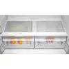 Ledusskapis ar saldētavu Bosch Serie 4 KFN96VPEA, 605 L (Ledusskapis 405 L / Saldētava 200 L), NoFrost, Nerūsējošais tērauds