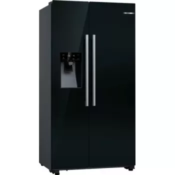 Ledusskapis ar saldētavu Bosch Serie 6 KAD93ABEP, 562 L, melns