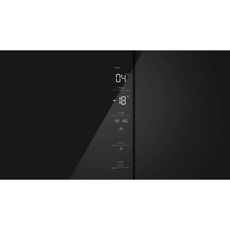 Bosch Serie 4 KMC85LBEA ledusskapis-saldētājs brīvstāvošs 547 L Melns
