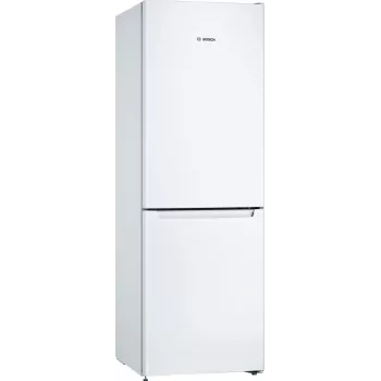 Bosch Serie 2 KGN33NWEB ledusskapis ar saldētavu, brīvi stāvošs, 282 L, balts