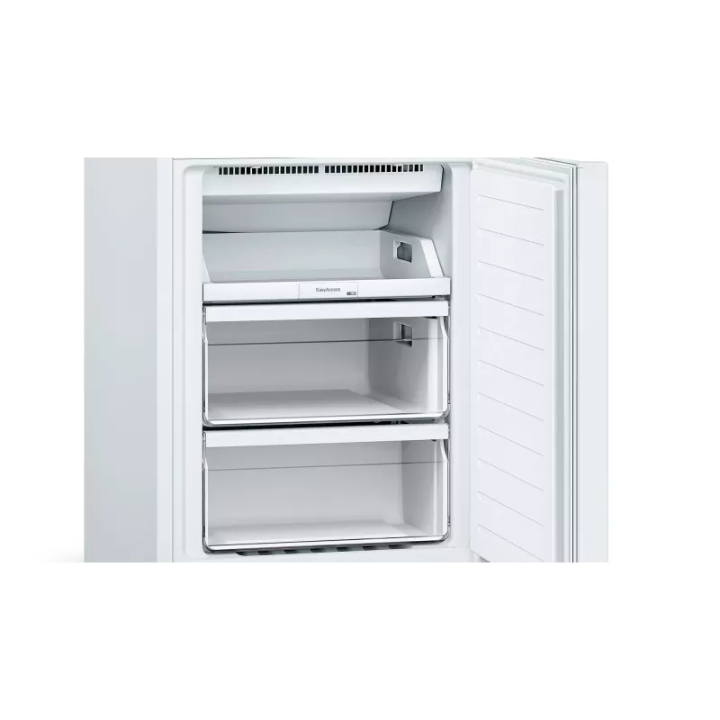 Bosch Serie 2 KGN33NWEB ledusskapis ar saldētavu, brīvi stāvošs, 282 L, balts