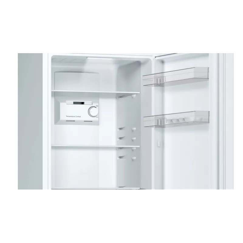 Bosch Serie 2 KGN33NWEB ledusskapis ar saldētavu, brīvi stāvošs, 282 L, balts