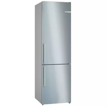 Brīvi stāvošs ledusskapis Bosch Serie 4 KGN39VIBT, 363 L (ledusskapis 260 L / saldētava 103 L), nerūsējošais tērauds, NoFrost, 203 cm