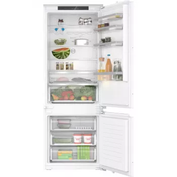 Iebūvējamais ledusskapis-sal ledētājs Bosch Serie 4 KBN96VFE0, 383 L, balts