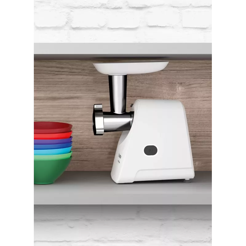 Bosch MFW2520W gaļas maļamā mašīna 1500 W, nerūsējošais tērauds, balta