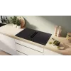 Indukcijas plīts virsma Bosch Serie 4 PVS811B16E, 80 cm, 4 zonas, skārienvadība, bez rāmja, melna
