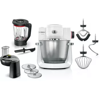 Bosch Serie 6 MUMS6EW22 virtuves kombains 1600 W 5.5 L Balts