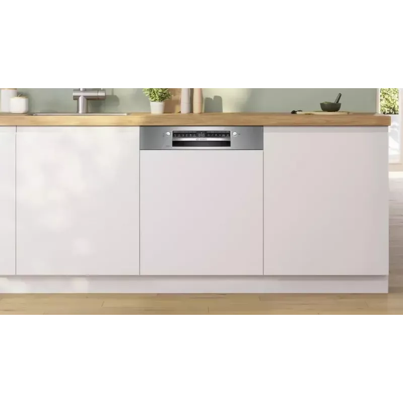 Iebūvējamā trauku mazgājamā mašīna Bosch SMI4EVS04E, pilna izmēra 60 cm, 13 komplekti, energoklase D, 6 programmas, Wi‑Fi, 46 dB