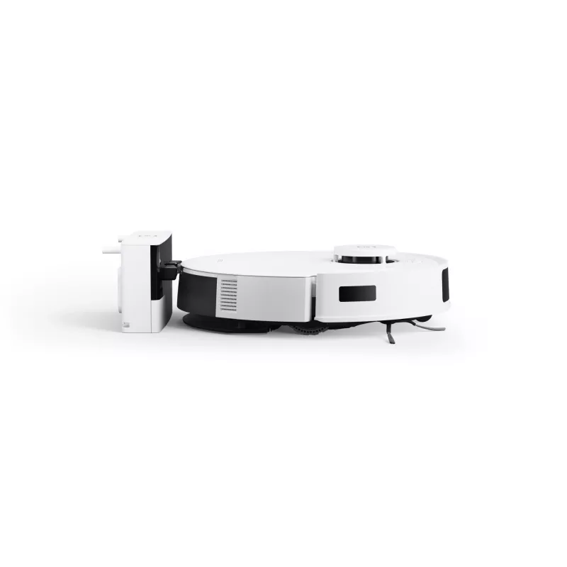 Ecovacs Deebot N20 Plus putekļsūcošs un mazgājošs robots ar PureCyclone staciju, bez maisiņa, 0,4 l, 5200 mAh, 300 min, 96 mm augsts, balts
