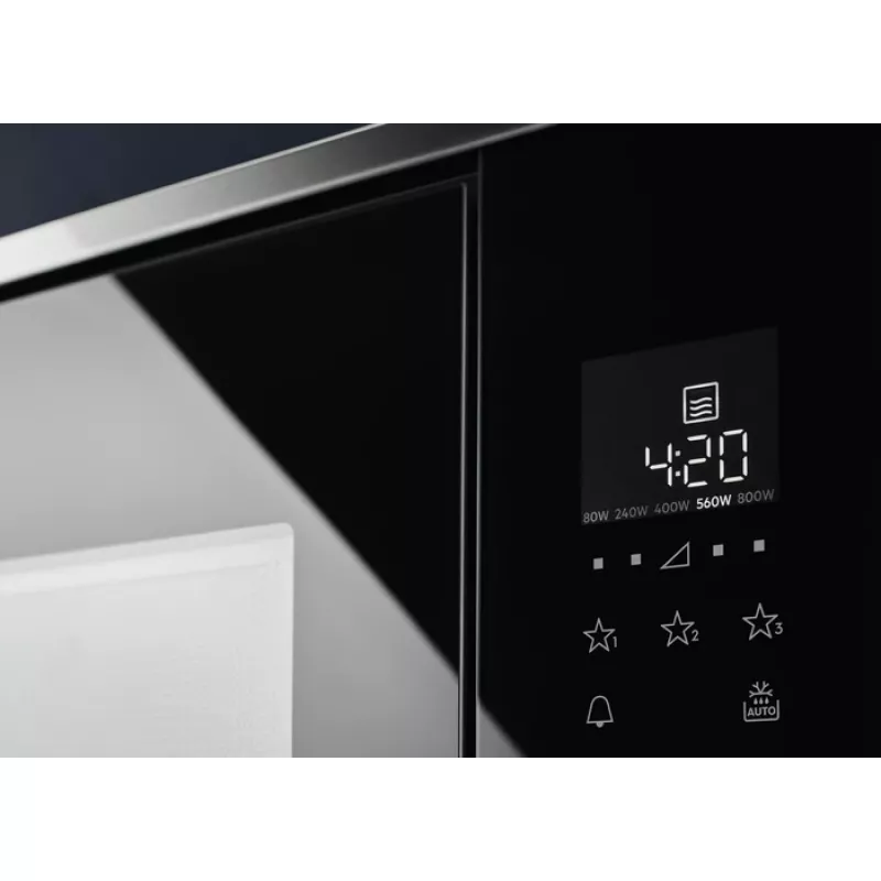 Iebūvējamā mikroviļņu krāsns Electrolux KMFE172TEX Melna 800 W