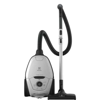 Cilindriskais putekļsūcējs Electrolux Pure D8 — 3.5 L putekļu maiss, 600 W, teleskopiskā caurule, Hygiene filtrs, 12 m darbības rādiuss