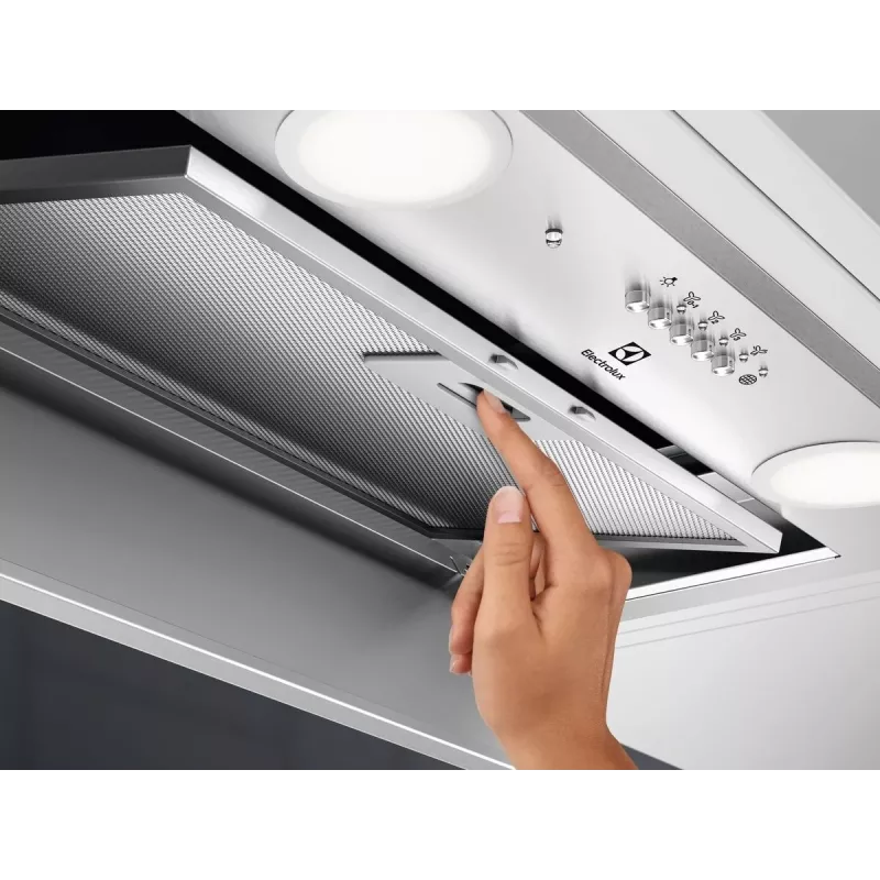 Electrolux LFG516X iebūvējams tvaika nosūcējs, nerūsējošais tērauds, 580 m³/h