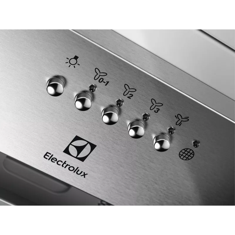Electrolux LFG516X iebūvējams tvaika nosūcējs, nerūsējošais tērauds, 580 m³/h