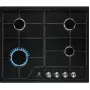 Iebūvējamā gāzes plīts virsma Electrolux EGS6424K Melna 60 cm 4 degļi