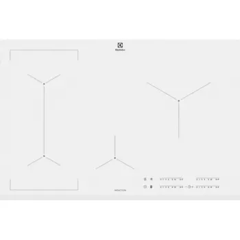 Electrolux EIV83443BW balta iebūvējamā indukcijas plīts 4 zonām