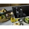 Electrolux KDI641723K kombinētā plīts virsma, melna, iebūvējama, 60 cm, 4 zonas, rotācijas un skārienvadība