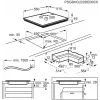 Electrolux Serie 700 EIS62453IZ melna iebūvējamā 60 cm zonas indukcijas plīts 4 zonas