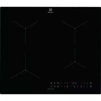Electrolux LIL61434C Melna iebūvējama 59 cm indukcijas plīts virsma 4 zonām