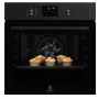 Iebūvējamā elektriskā cepeškrāsns Electrolux EOD4P57H — 72 L, pirolītiskā pašattīrīšanās, tvaiks un konvekcija, grils 2300 W, melna