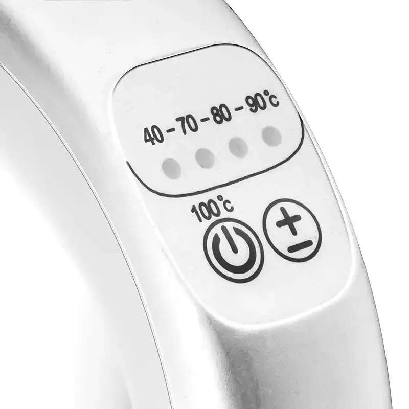 Elektriskā tējkanna Eldom C510B 1,7 L 2200 W Balta — stikla un plastmasas korpuss, pogas vāks, bezvadu 360° pamatne