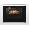 Brīvi stāvoša plīts Gorenje GECS5C70WA Elektriskā spirālplīts, 4 zonas, balta, cepeškrāsns 70 L, rotācijas vadība, LED displejs