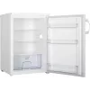 Brīvi stāvošs ledusskapis Gorenje R492PW — 133 L, balts, atveramas durvis, LED apgaismojums, rotācijas regulators
