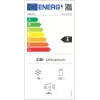 Brīvstāvošs ledusskapis-saldētājs Gorenje NRK6202EXL4, 331 L (Ledusskapis 235 L / Saldētājs 96 L), nerūsējošais tērauds, LED displejs