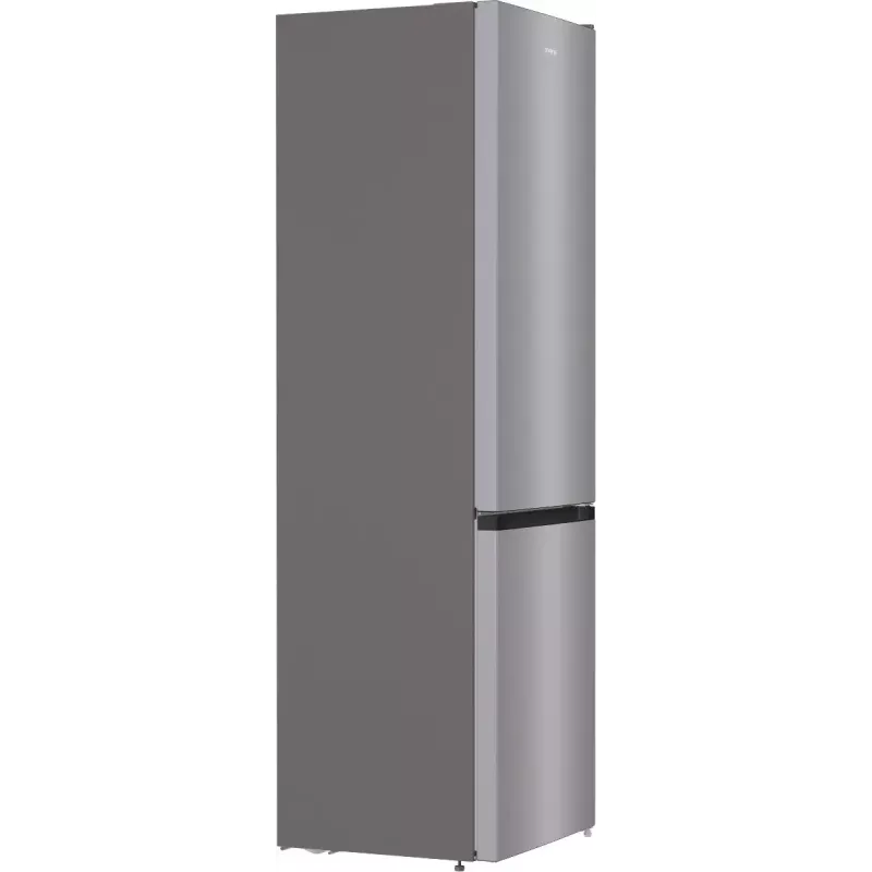 Brīvstāvošs ledusskapis-saldētājs Gorenje NRK6202EXL4, 331 L (Ledusskapis 235 L / Saldētājs 96 L), nerūsējošais tērauds, LED displejs