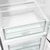 Brīvstāvošs ledusskapis-saldētājs Gorenje NRK6202EXL4, 331 L (Ledusskapis 235 L / Saldētājs 96 L), nerūsējošais tērauds, LED displejs