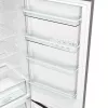 Brīvstāvošs ledusskapis-saldētājs Gorenje NRK6202EXL4, 331 L (Ledusskapis 235 L / Saldētājs 96 L), nerūsējošais tērauds, LED displejs