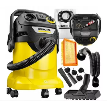 Slapjās un sausās tīrīšanas putekļsūcējs Karcher KWD 6 P V-25/6/22, 25 L, 1300 W, 220–240 V, 8.6 kg