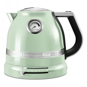 KitchenAid 5KEK1522EPT elektriskā tējkanna 1.5 L 2400 W Melna, Zaļa, Nerūsējošais tērauds