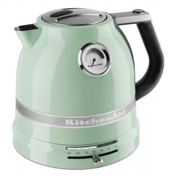 KitchenAid 5KEK1522EPT elektriskā tējkanna 1.5 L 2400 W Melna, Zaļa, Nerūsējošais tērauds