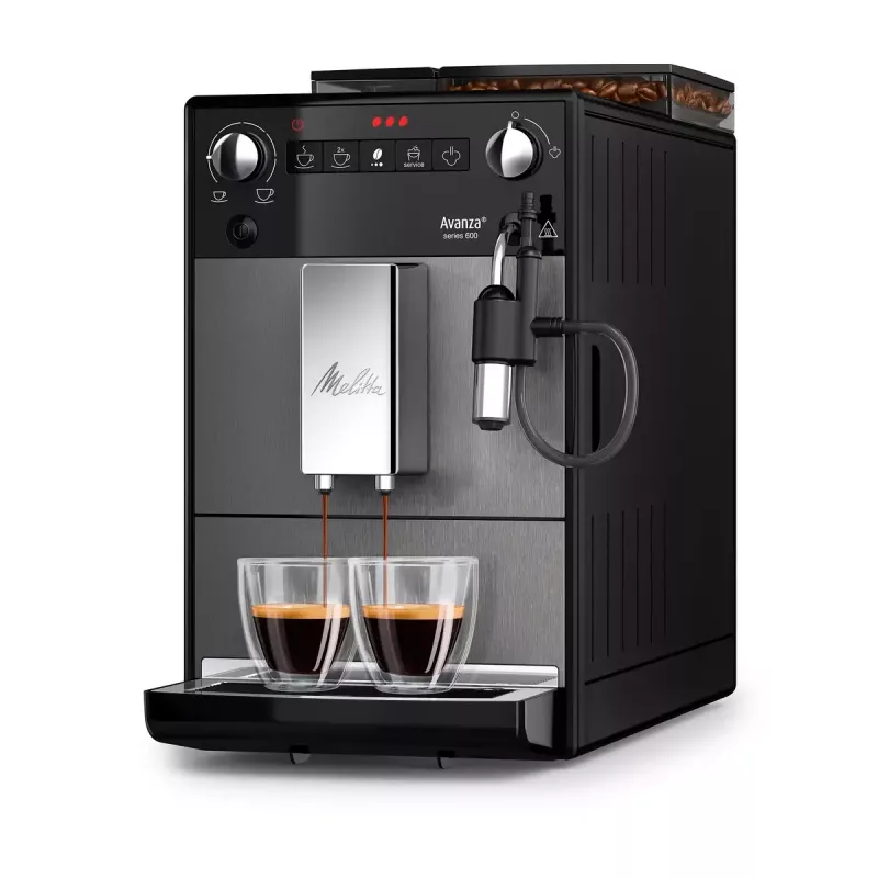 Pilnībā automātiskā espresso kafijas automāts MELITTA F270-100, 1.5 L, 15 bar, iebūvēta dzirnaviņa