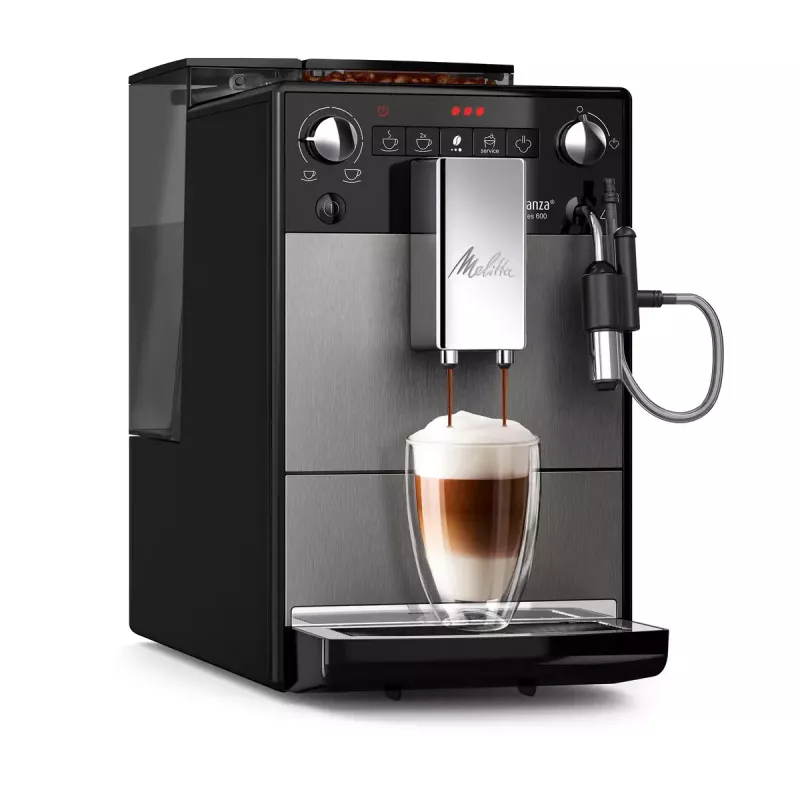 Pilnībā automātiskā espresso kafijas automāts MELITTA F270-100, 1.5 L, 15 bar, iebūvēta dzirnaviņa
