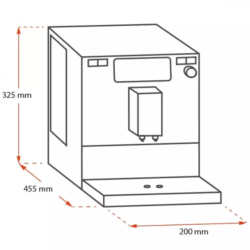 Espresso automāts MELITTA SOLO E950-766, 1.2 L ūdens tvertne, iebūvēta dzirnaviņa, 1400 W, sudraba